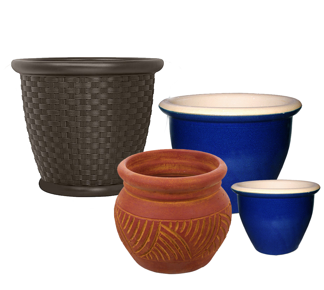 Decorative pots